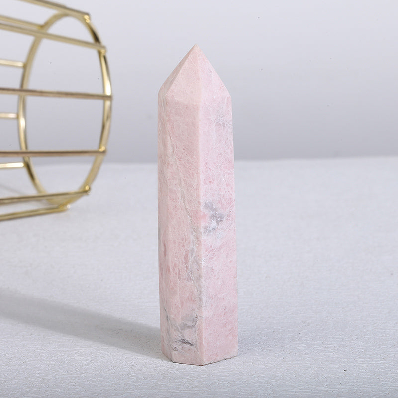 Beautiful Pink Opal Tower/Point