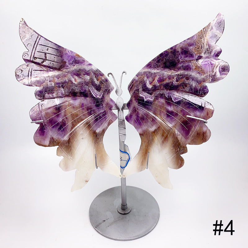 Natural Dream Amethyst Butterfly Wings