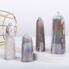 Load image into Gallery viewer, Beautiful Auru Flower Agate Tower/Point