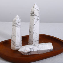 Load image into Gallery viewer, Beautiful Natural Howlite Tower/Point