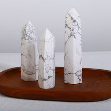 Load image into Gallery viewer, Beautiful Natural Howlite Tower/Point