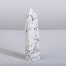 Load image into Gallery viewer, Beautiful Natural Howlite Tower/Point