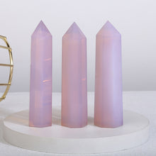 Load image into Gallery viewer, Beautiful Pink Opalite Tower/Point