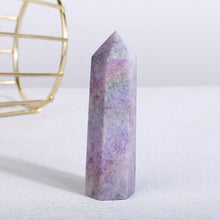 Load image into Gallery viewer, Beautiful Aura Lepidolite Tower/Point