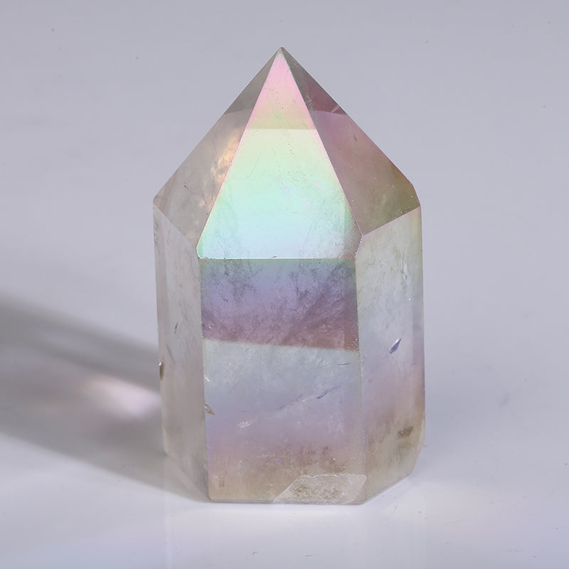 Beautiful Aura Clear Quartz Tower/Point