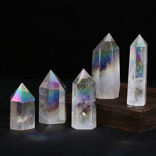 Load image into Gallery viewer, Beautiful Aura Clear Quartz Tower/Point