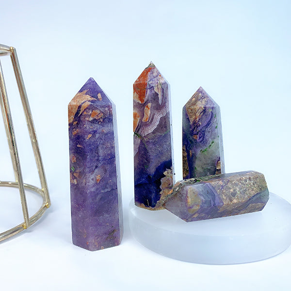 Purple Fluorite Root Tower/Point