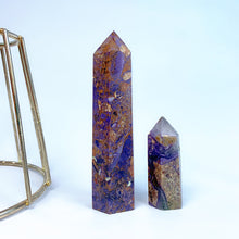 Load image into Gallery viewer, Purple Fluorite Root Tower/Point