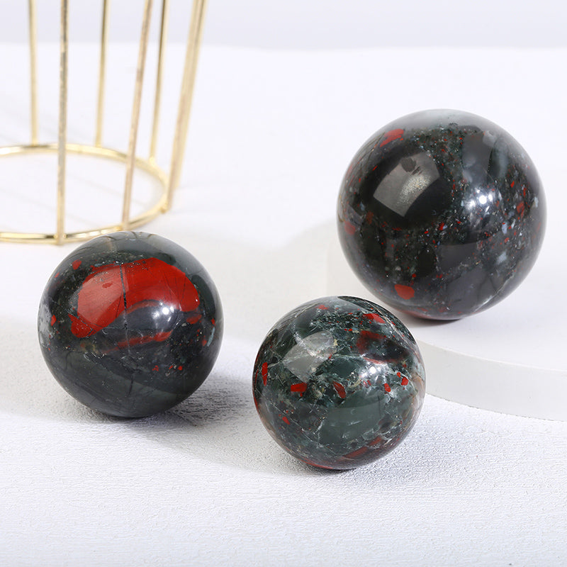 Beautiful Bloodstone Sphere