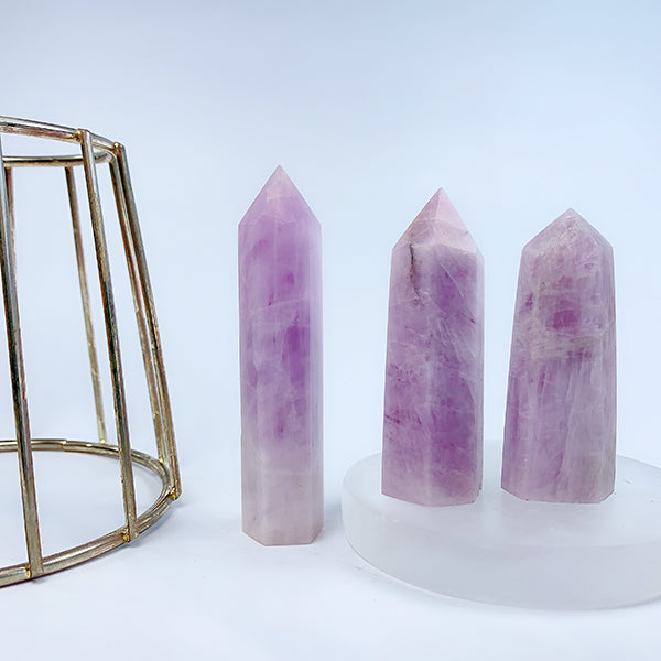 Beautiful Kunzite Tower/Point