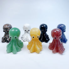 Load image into Gallery viewer, Lovely Octopus Carving #crystal