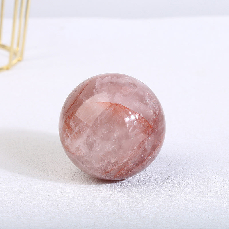 Fire Quartz Sphere