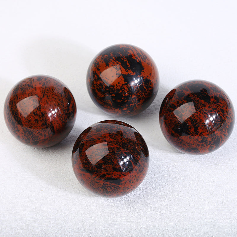 Mahogany Obsidian  Sphere