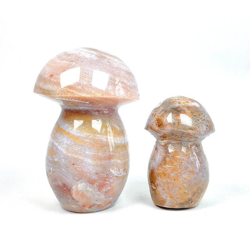 Natural Ocean Jasper Mushroom