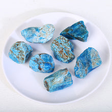 Load image into Gallery viewer, Blue Apatite Raw Stone