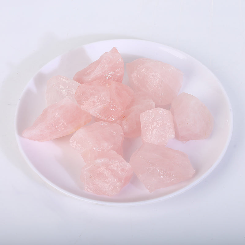 Rose Quartz  Raw Stone