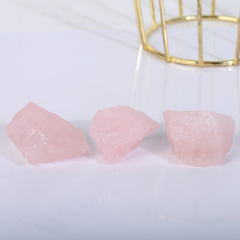 Rose Quartz  Raw Stone