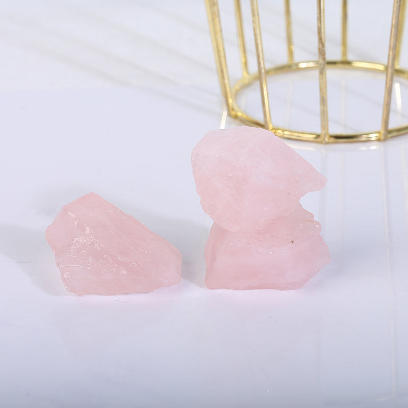 Rose Quartz  Raw Stone