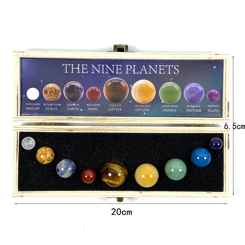 The Nine Planets Set (9 pieces sphere)