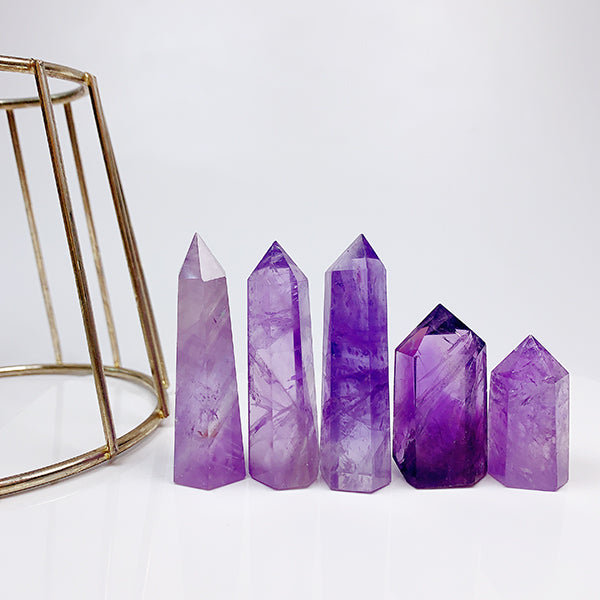 Amethyst Tower/Point #natural crystal