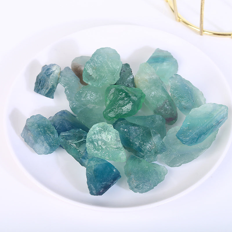 Green Fluorite Raw Stone