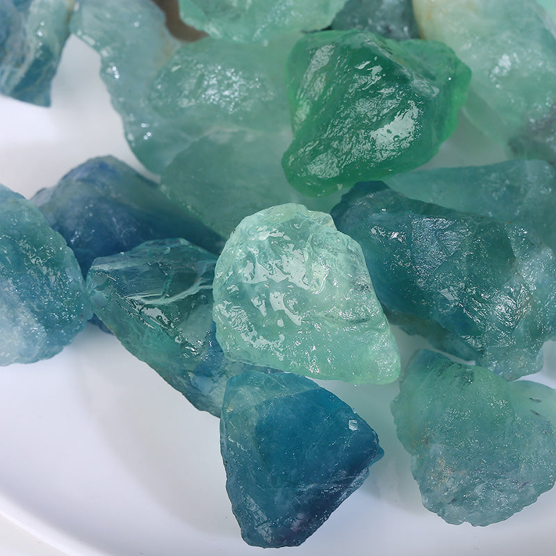 Green Fluorite Raw Stone