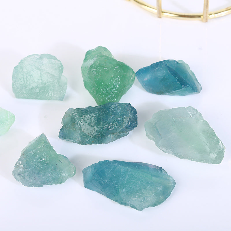 Green Fluorite Raw Stone