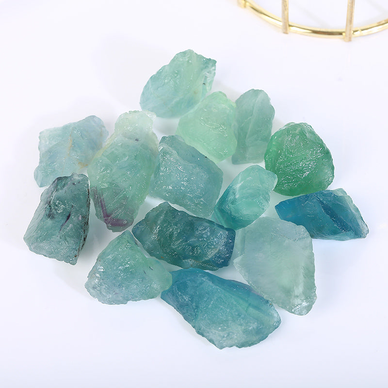 Green Fluorite Raw Stone