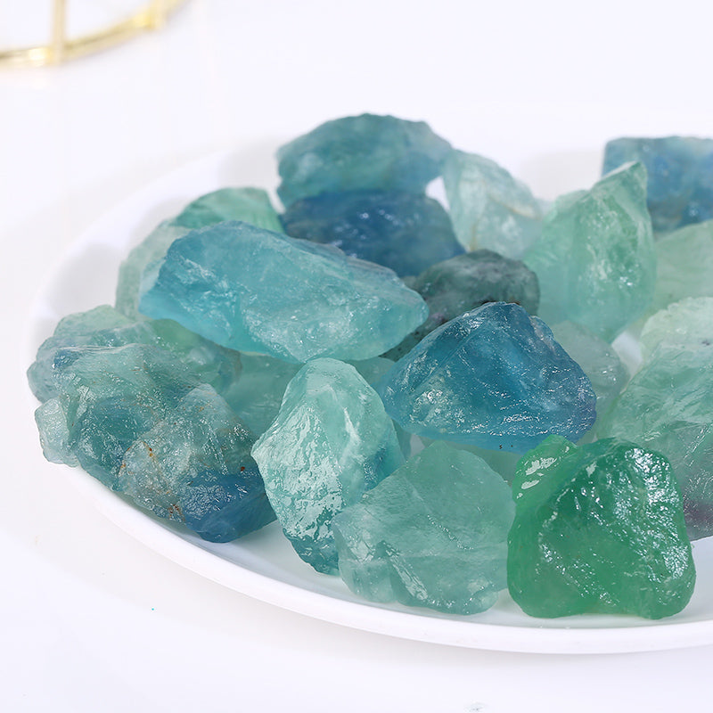 Green Fluorite Raw Stone