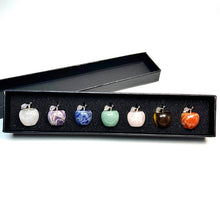 Load image into Gallery viewer, 7 Chakra Crystal Apple Set