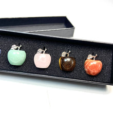 Load image into Gallery viewer, 7 Chakra Crystal Apple Set