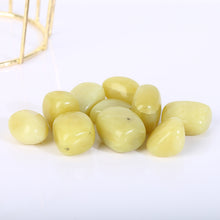 Load image into Gallery viewer, Lemon Yellow Jade Tumble