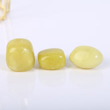 Load image into Gallery viewer, Lemon Yellow Jade Tumble