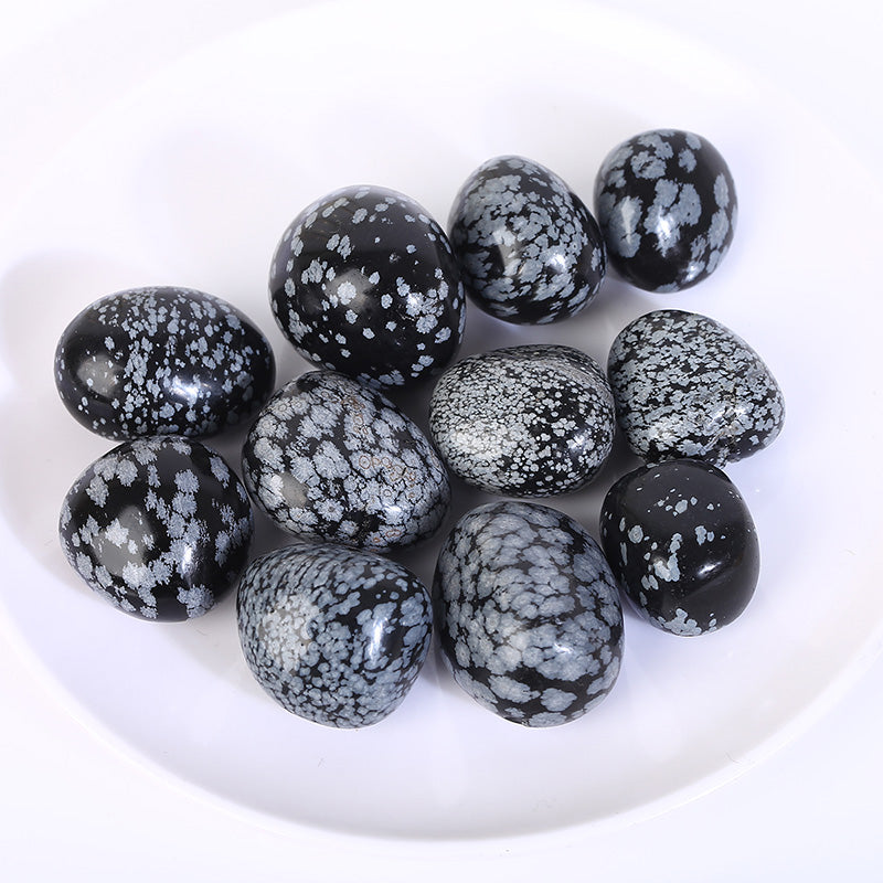 Snowflake Obsidian Tumble