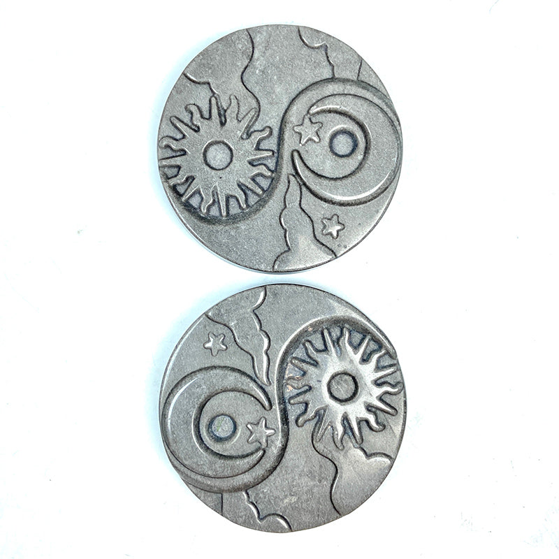 Beautiful Sun With Moon Carvings