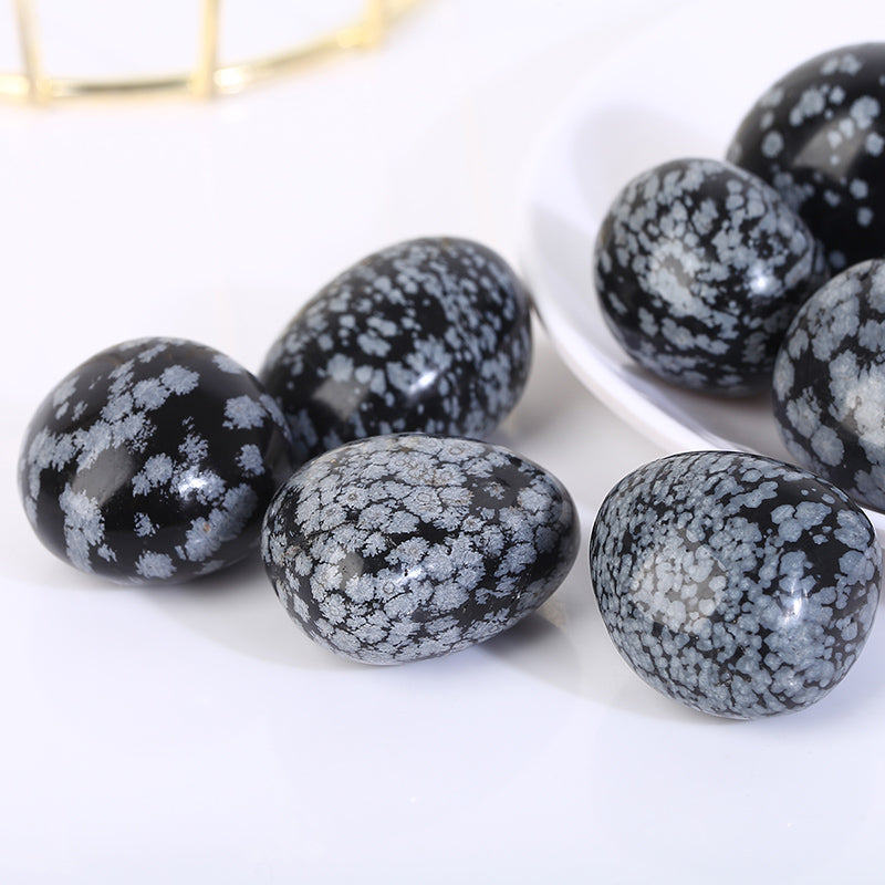 Snowflake Obsidian Tumble