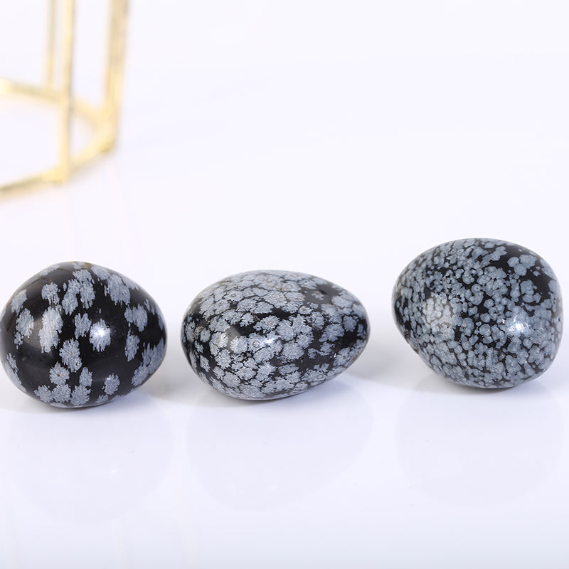 Snowflake Obsidian Tumble