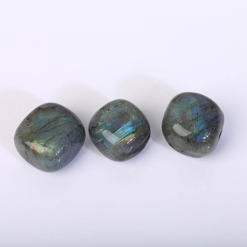 Labradorite Cube Tumble