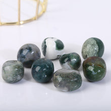 Load image into Gallery viewer, Moss Agate Tumble