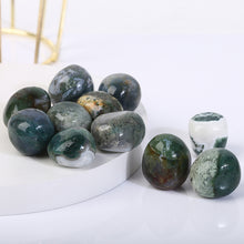 Load image into Gallery viewer, Moss Agate Tumble