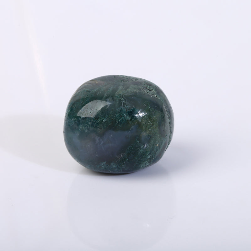 Moss Agate Tumble