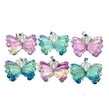 Load image into Gallery viewer, Beautiful Fluorite Butterfly Pendant