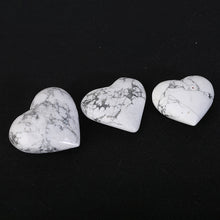 Load image into Gallery viewer, Howlite Heart/Moon