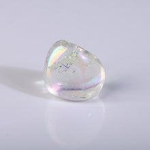 Load image into Gallery viewer, Aura Clear Quartz Tumble