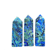 Load image into Gallery viewer, Natural Azurite With Chrysocolla Tower/Point