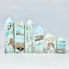 Load image into Gallery viewer, Natural Hemimorphite Tower/Point